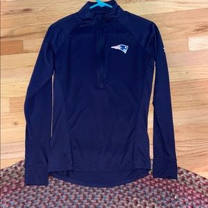 half sip up patriots athletic sweatshirt